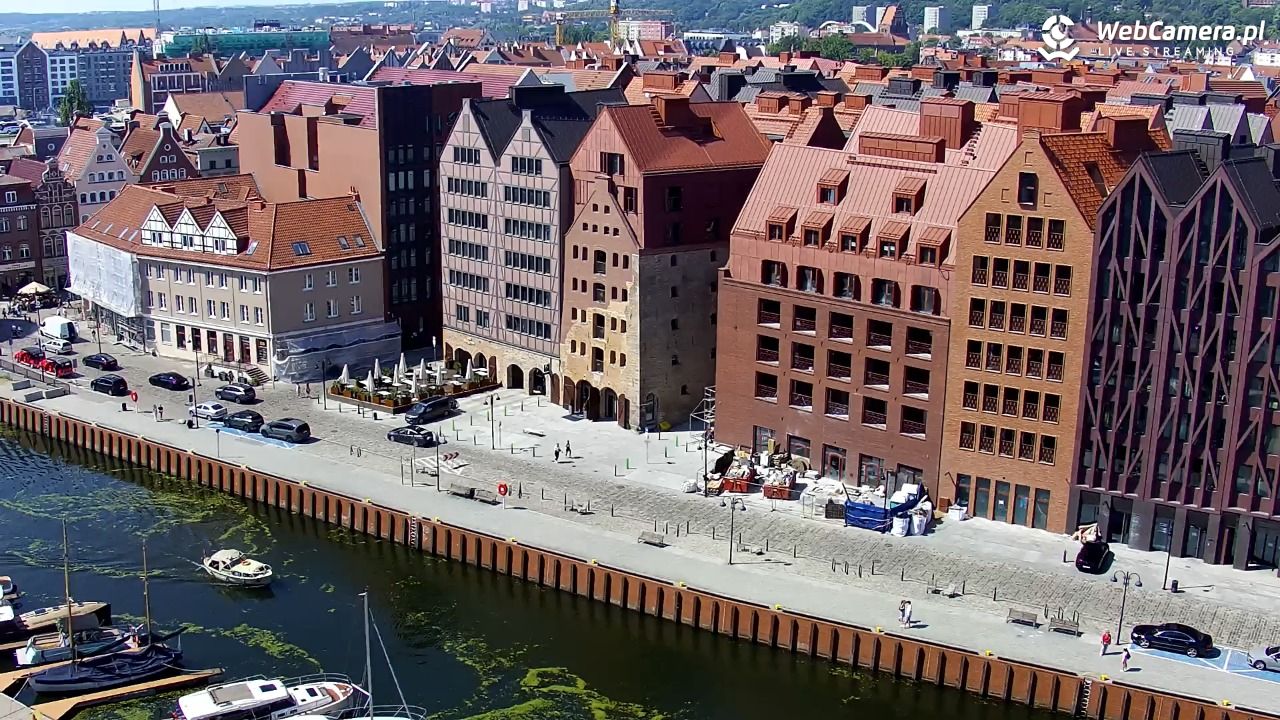 GDAŃSK - widok na Stare Miasto - 21 czerwiec 2026, 10:50