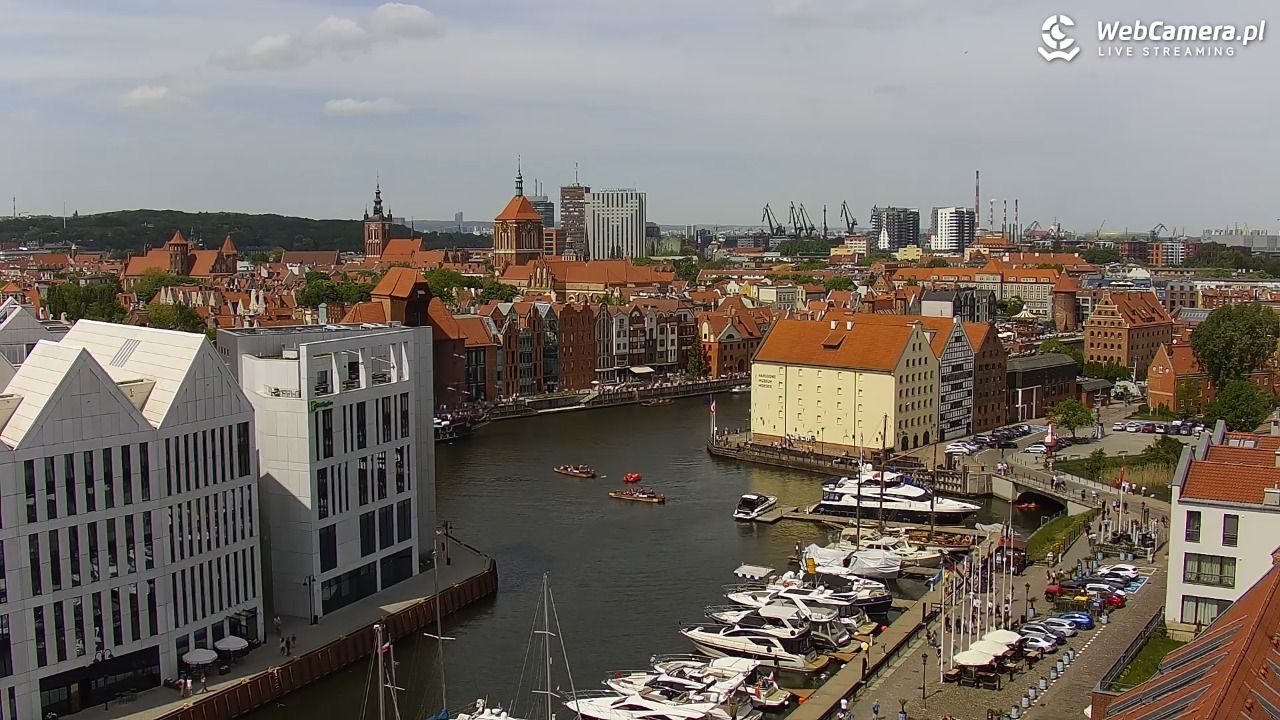GDAŃSK - widok na Stare Miasto - 24 maj 2026, 13:03