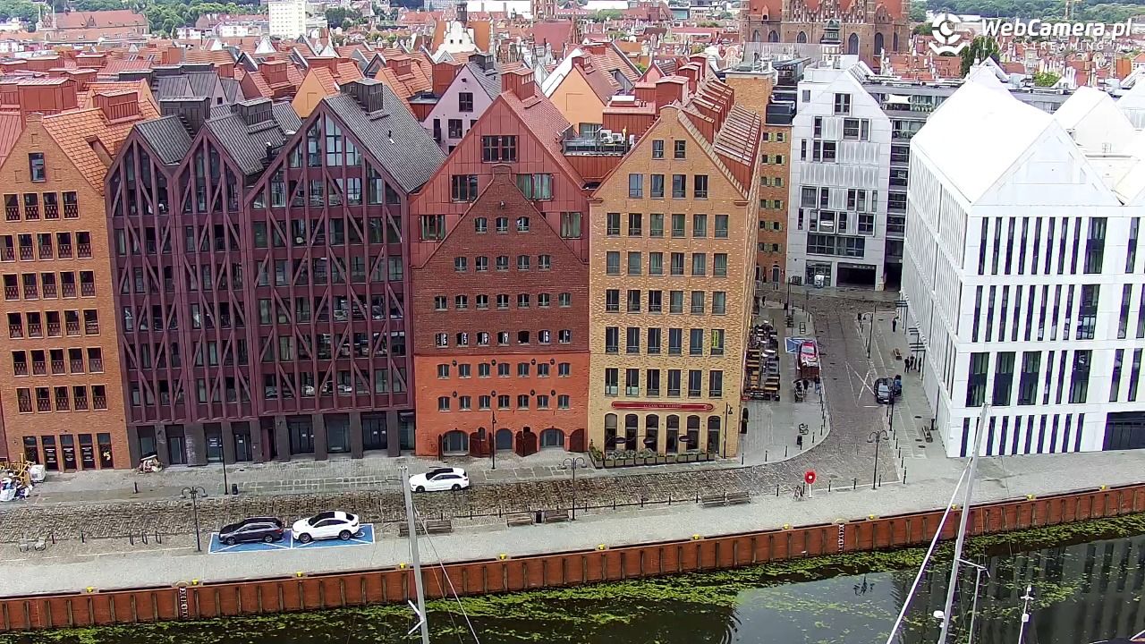 GDAŃSK - widok na Stare Miasto - 07 lipiec 2026, 08:52