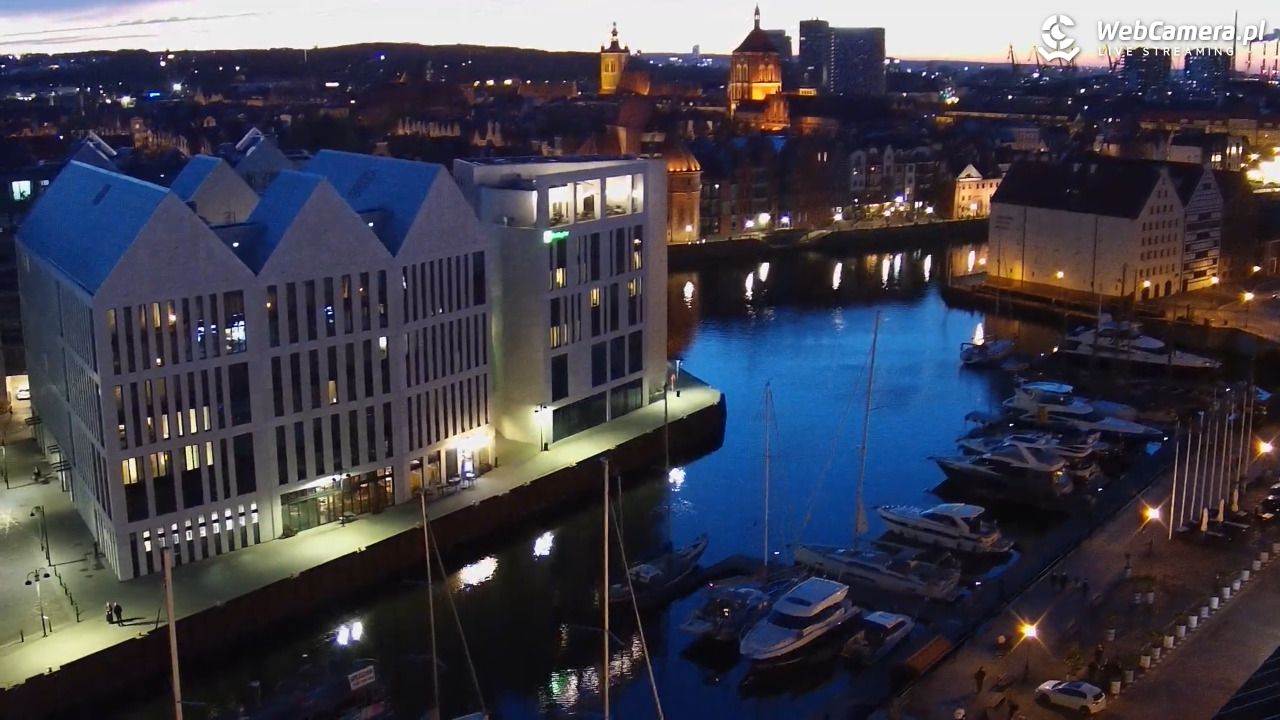 GDAŃSK - widok na Stare Miasto - 04 maj 2026, 21:11