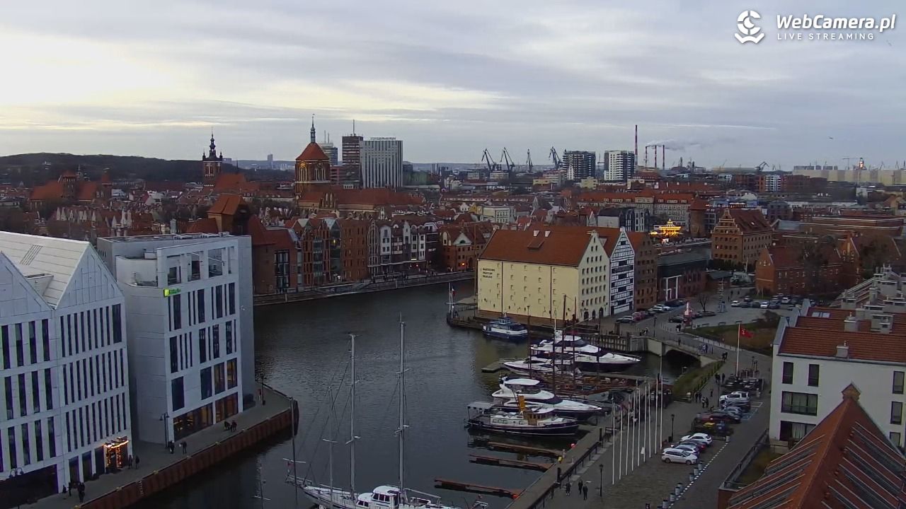 GDAŃSK - widok na Stare Miasto - 14 grudzień 2025, 14:57