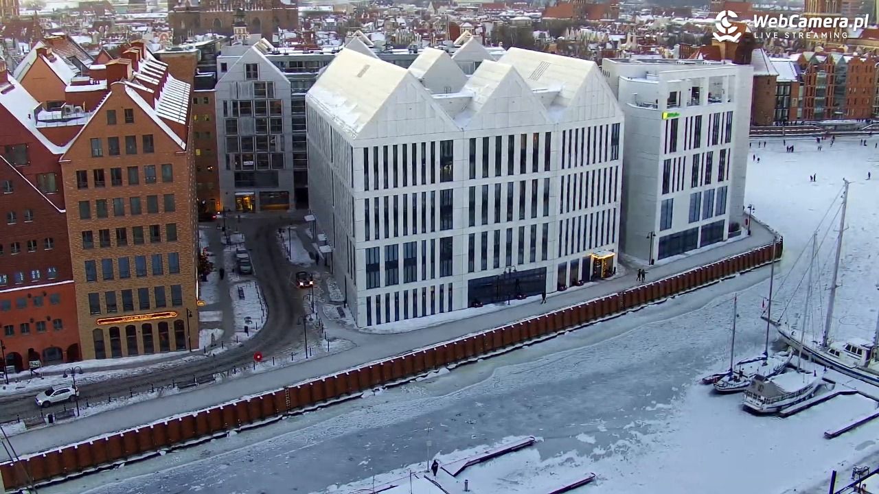 GDAŃSK - widok na Stare Miasto - 02 luty 2026, 16:24