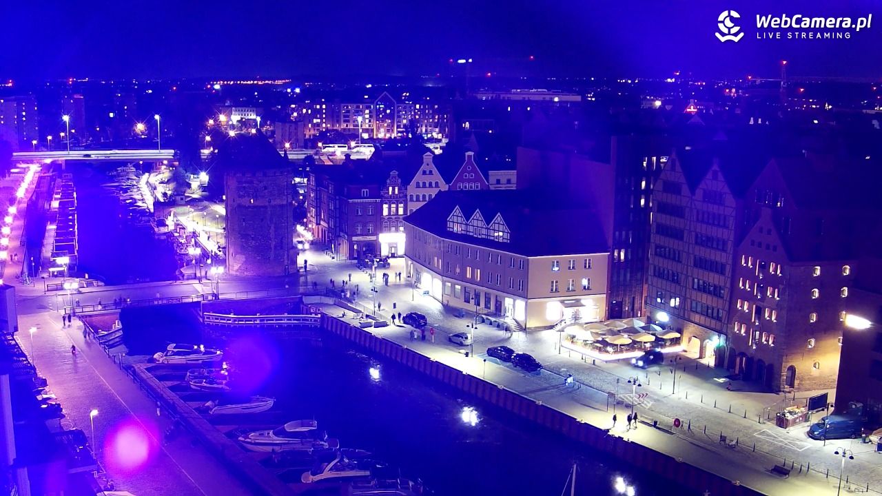 GDAŃSK - widok na Stare Miasto - 30 wresień 2026, 19:27