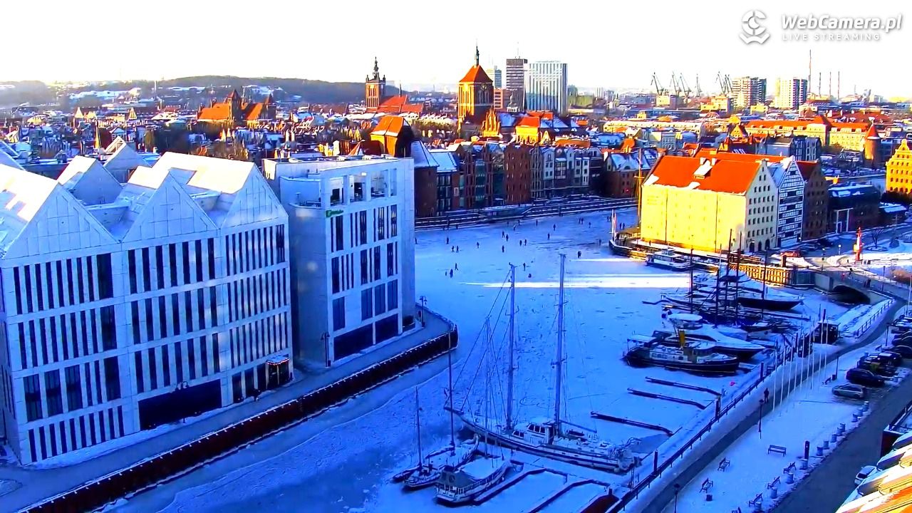 GDAŃSK - widok na Stare Miasto - 02 luty 2026, 15:23