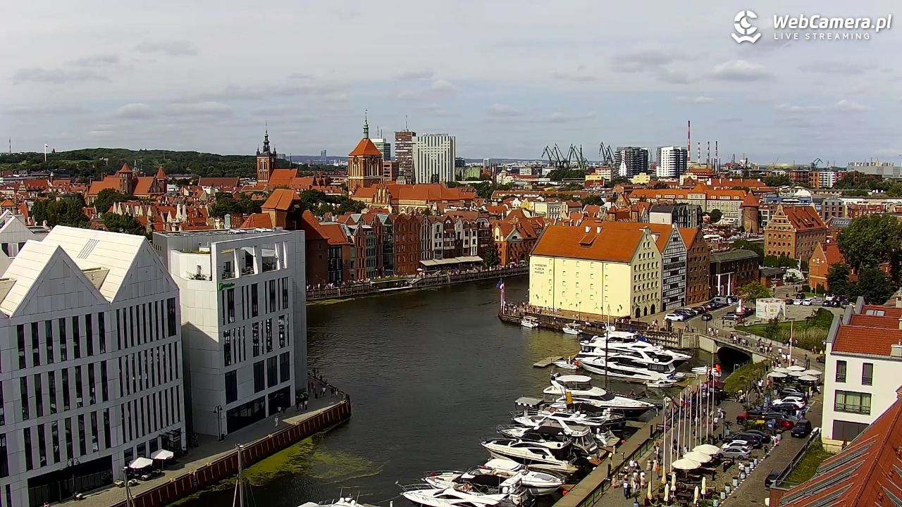 GDAŃSK - widok na Stare Miasto - 16 sierpień 2026, 12:47
