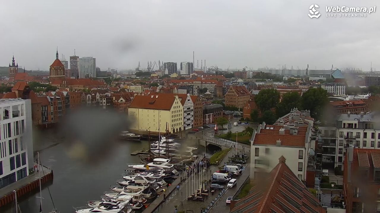 GDAŃSK - widok na Stare Miasto - 15 czerwiec 2026, 10:59