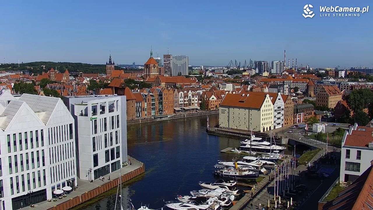 GDAŃSK - widok na Stare Miasto - 03 sierpień 2026, 09:35