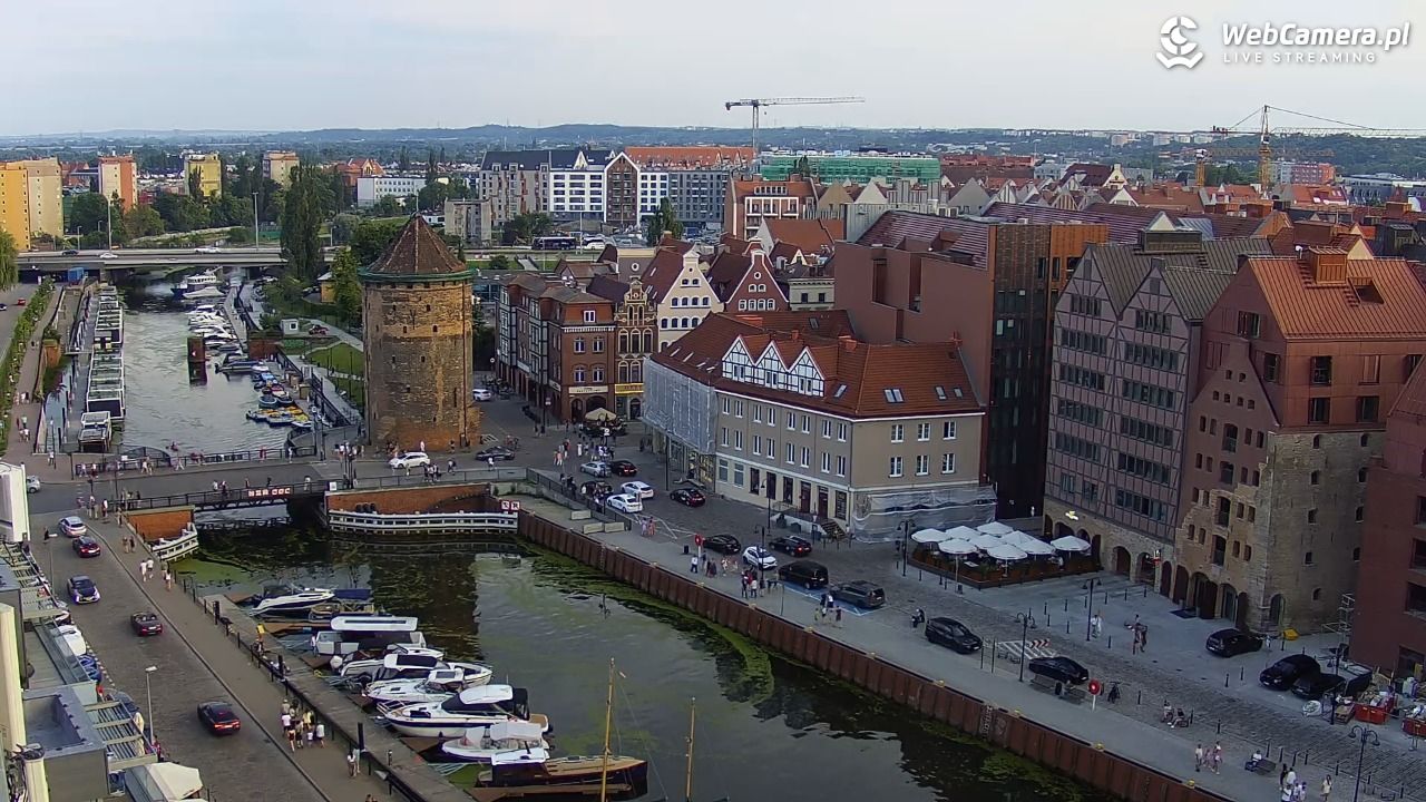 GDAŃSK - widok na Stare Miasto - 20 czerwiec 2026, 20:33