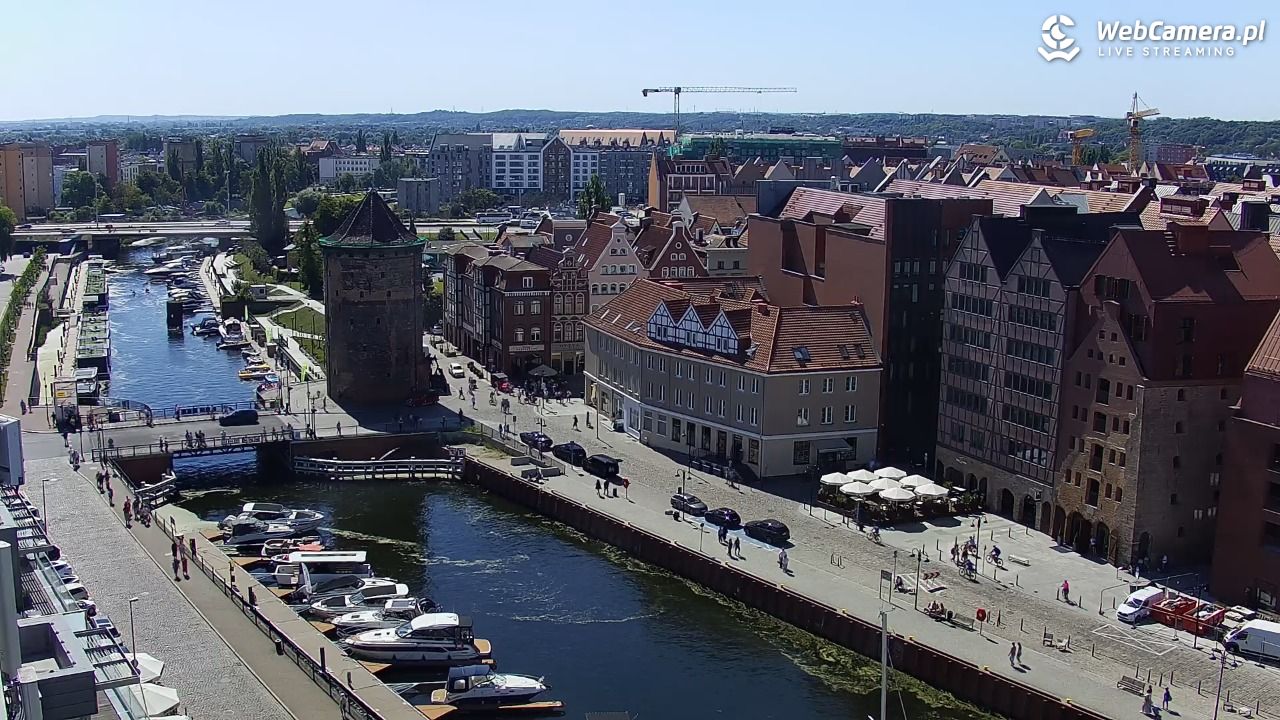 GDAŃSK - widok na Stare Miasto - 14 sierpień 2026, 12:51
