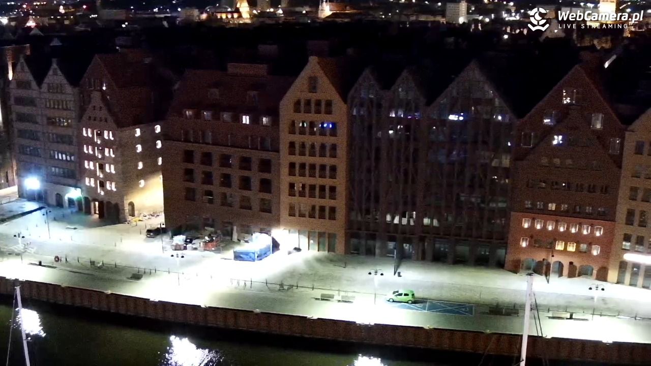 GDAŃSK - widok na Stare Miasto - 06 kwiecień 2026, 04:55