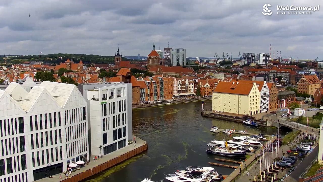 GDAŃSK - widok na Stare Miasto - 25 lipiec 2026, 10:47