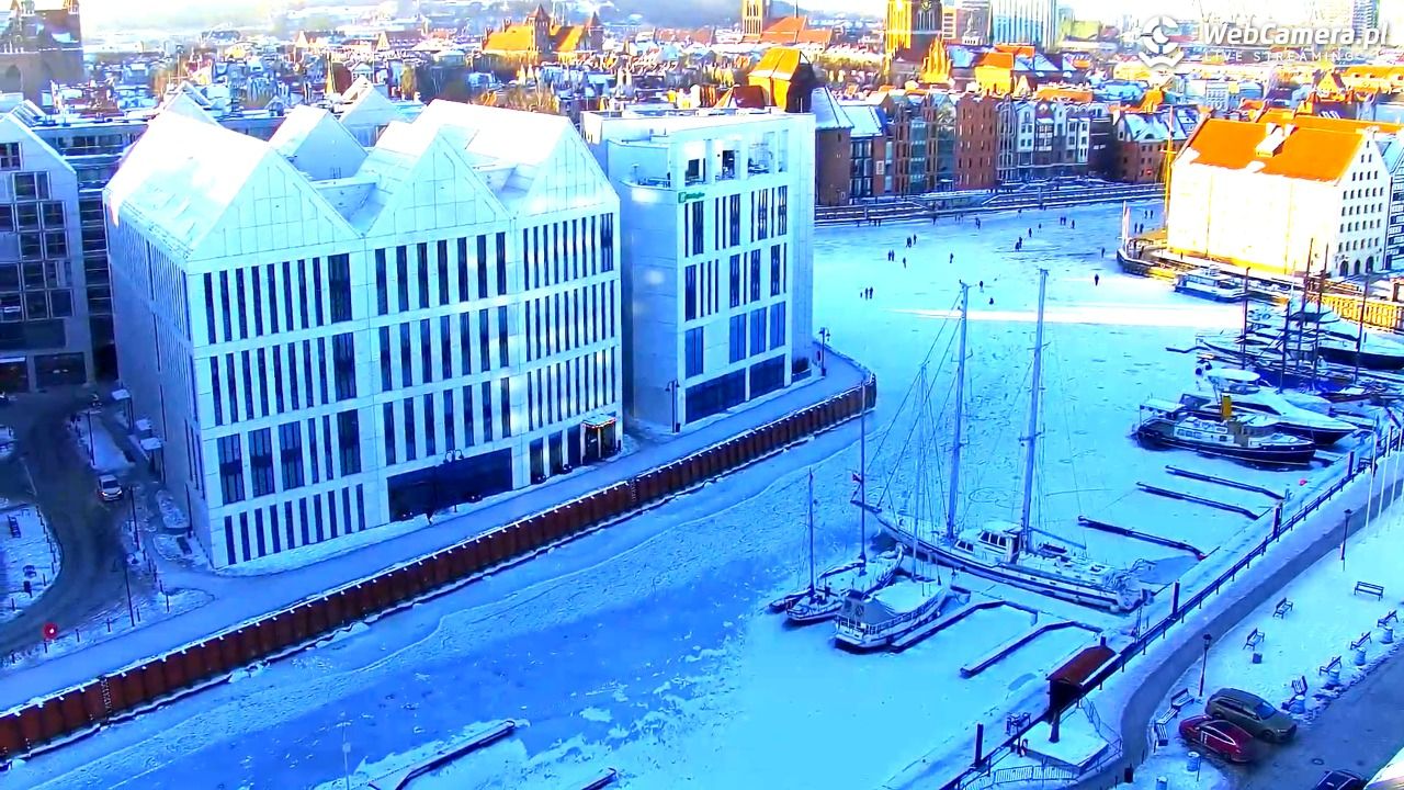 GDAŃSK - widok na Stare Miasto - 02 luty 2026, 15:23