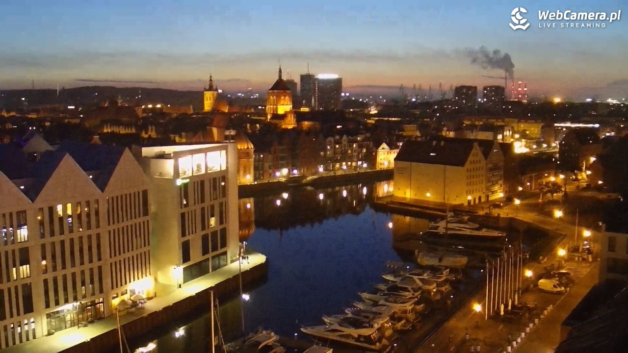 GDAŃSK - widok na Stare Miasto - 19 maj 2026, 22:06