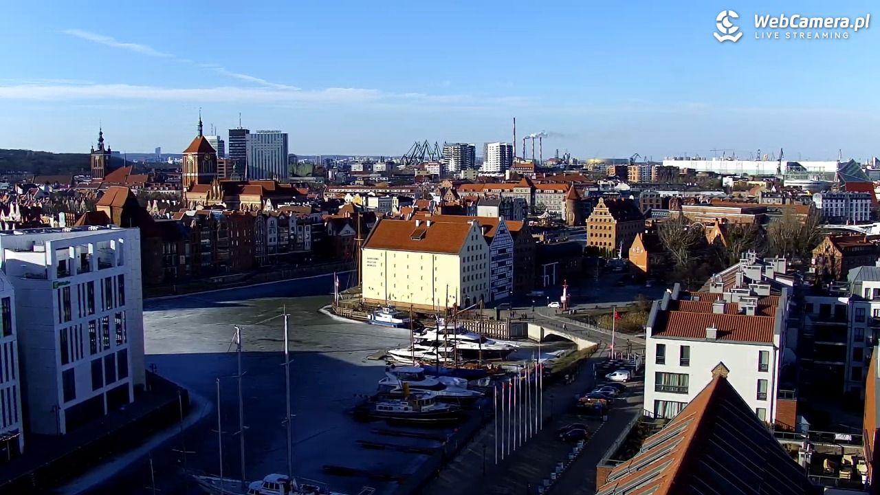 GDAŃSK - widok na Stare Miasto - 03 marzec 2026, 15:15