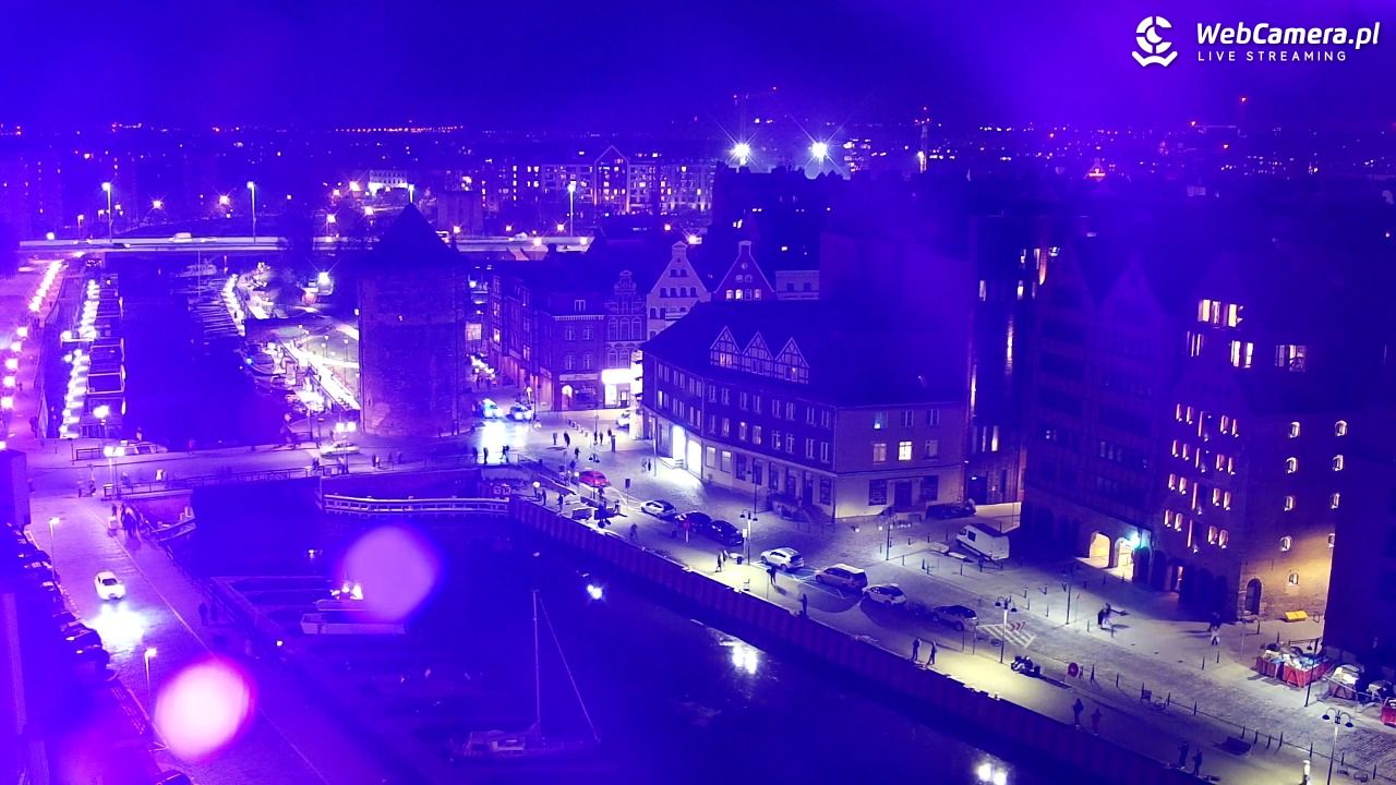 GDAŃSK - widok na Stare Miasto - 15 listopad 2025, 18:49