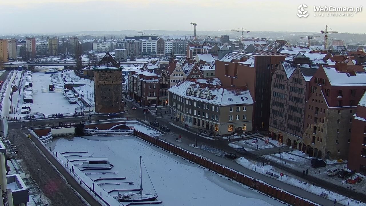 GDAŃSK - widok na Stare Miasto - 30 styczeń 2026, 15:53