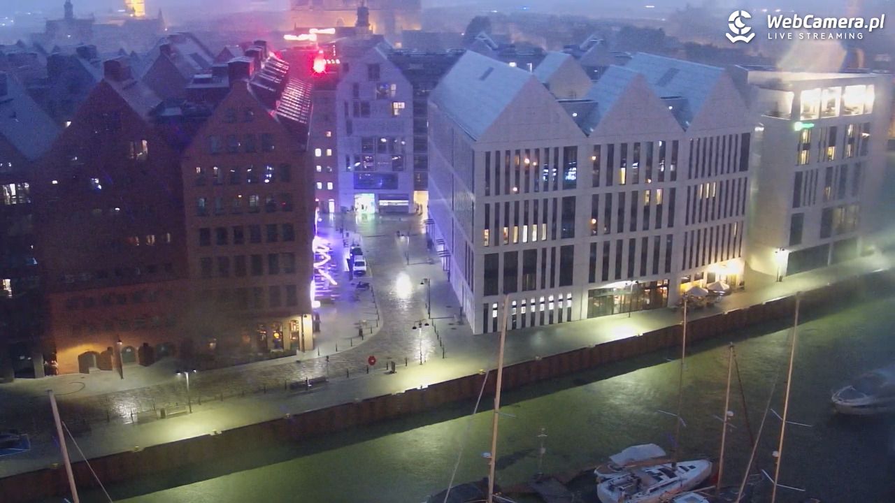 GDAŃSK - widok na Stare Miasto - 30 sierpień 2026, 20:19