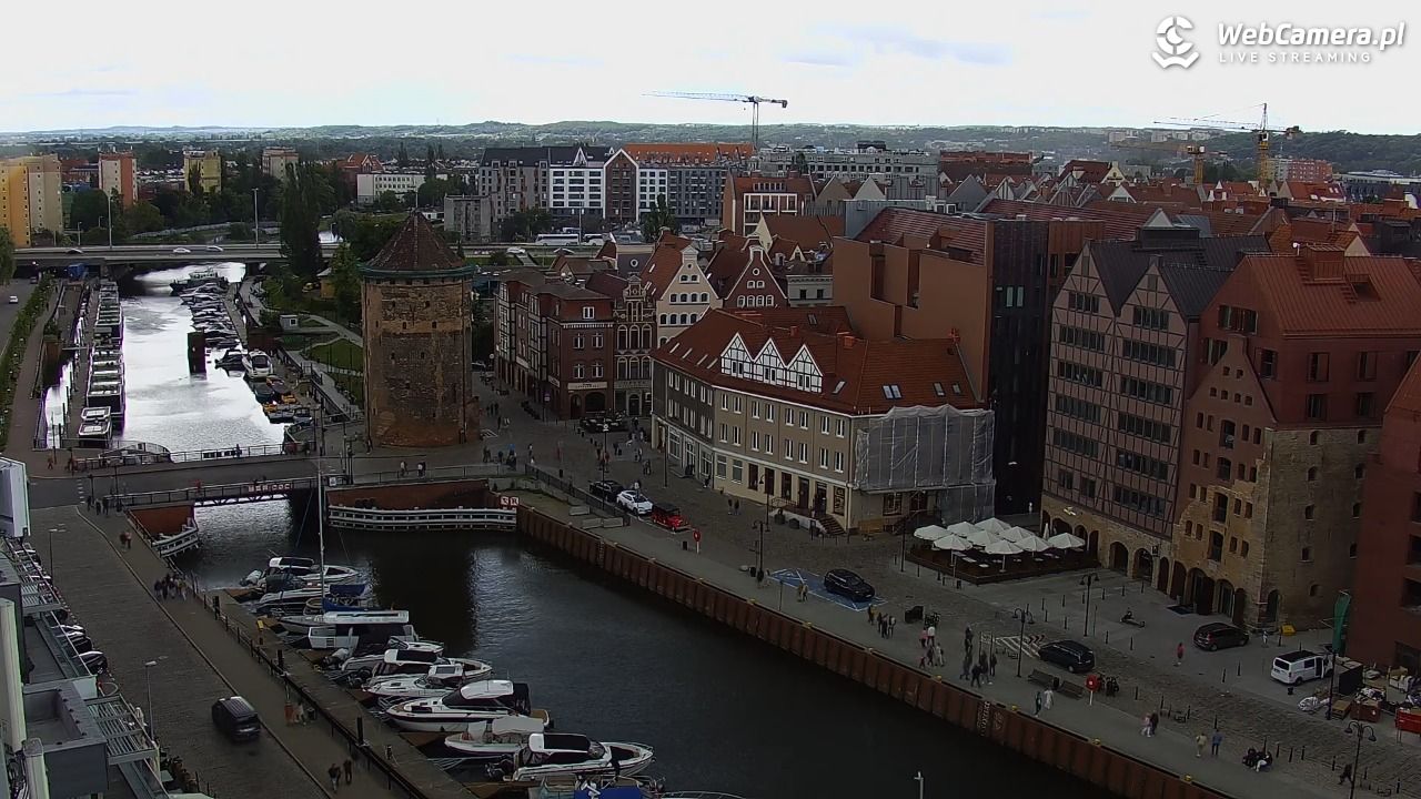 GDAŃSK - widok na Stare Miasto - 14 czerwiec 2026, 12:55
