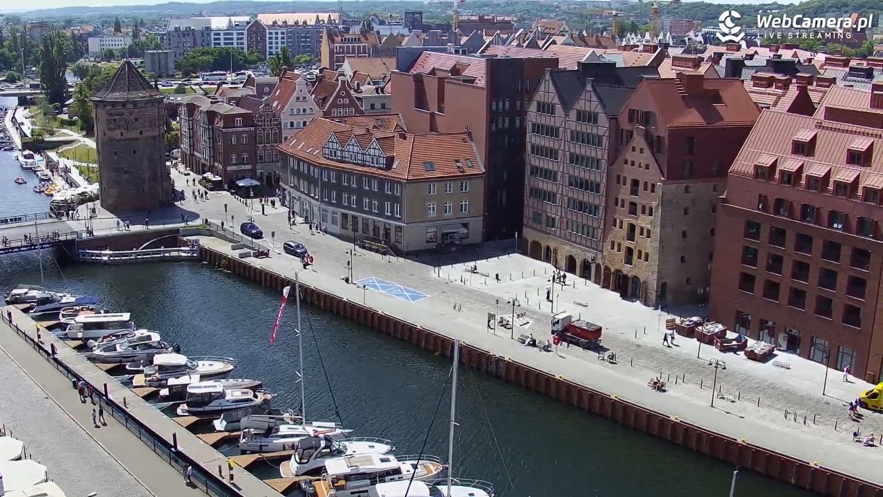 GDAŃSK - widok na Stare Miasto - 10 lipiec 2025, 12:42