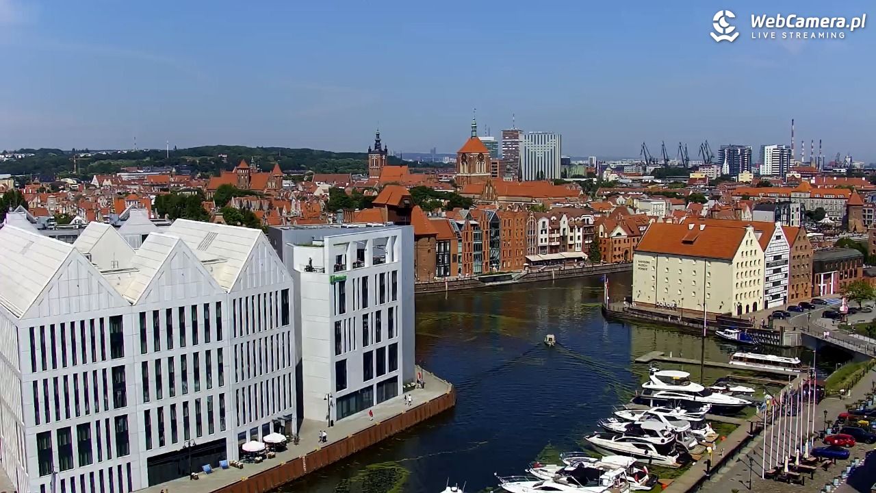 GDAŃSK - widok na Stare Miasto - 21 czerwiec 2026, 10:52