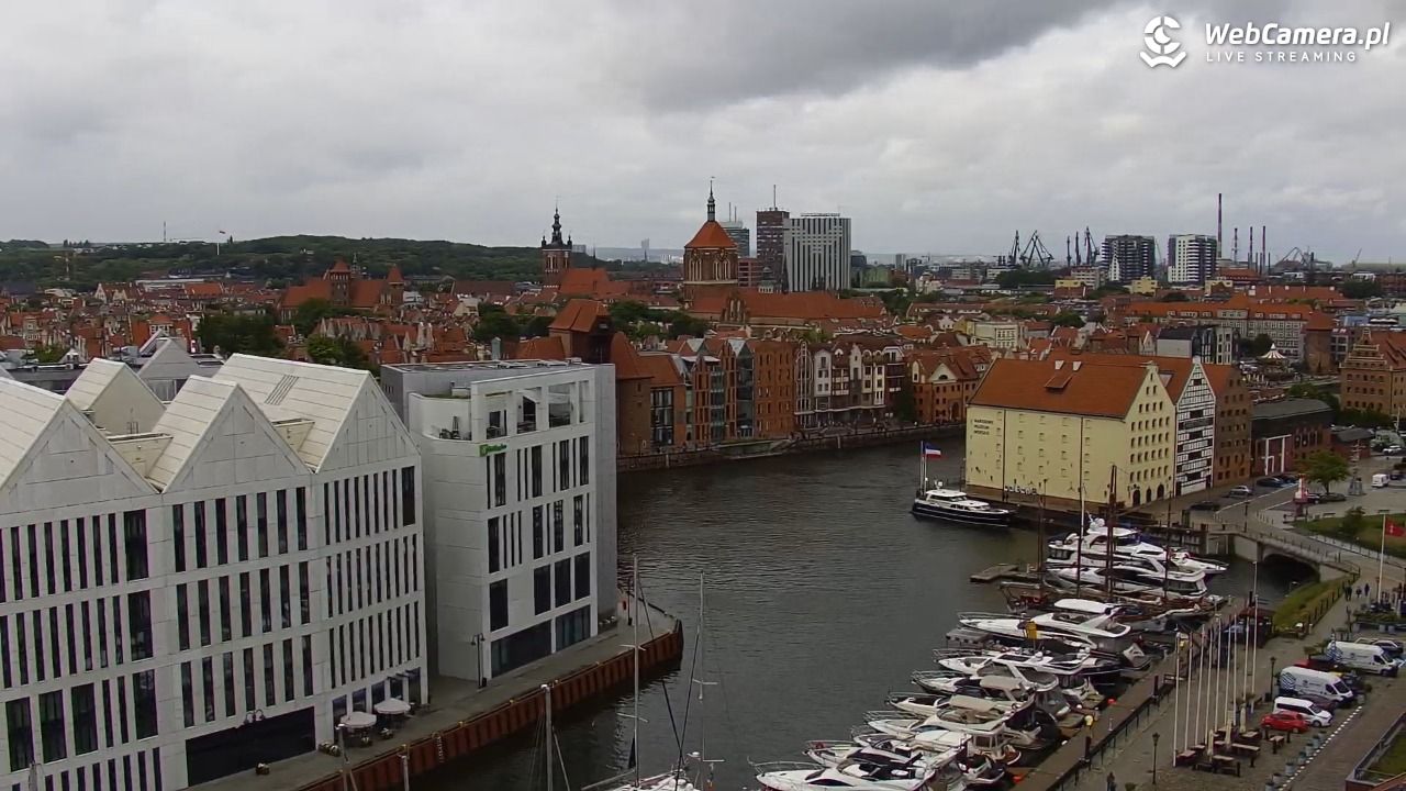 GDAŃSK - widok na Stare Miasto - 15 czerwiec 2026, 12:28