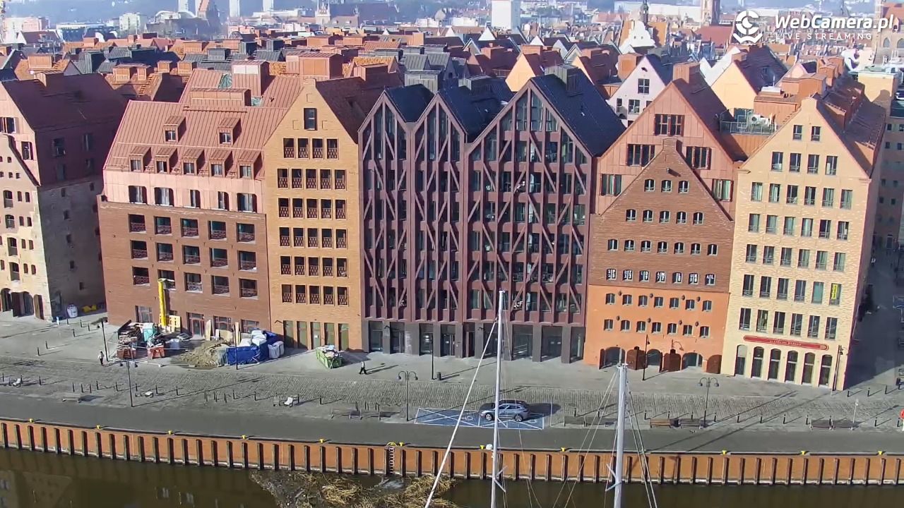 GDAŃSK - widok na Stare Miasto - 08 marzec 2026, 08:48