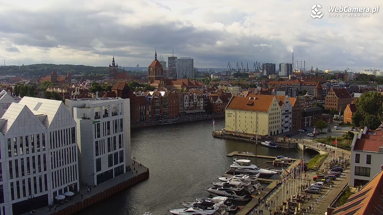 GDAŃSK - widok na Stare Miasto - 10 lipiec 2026, 17:46