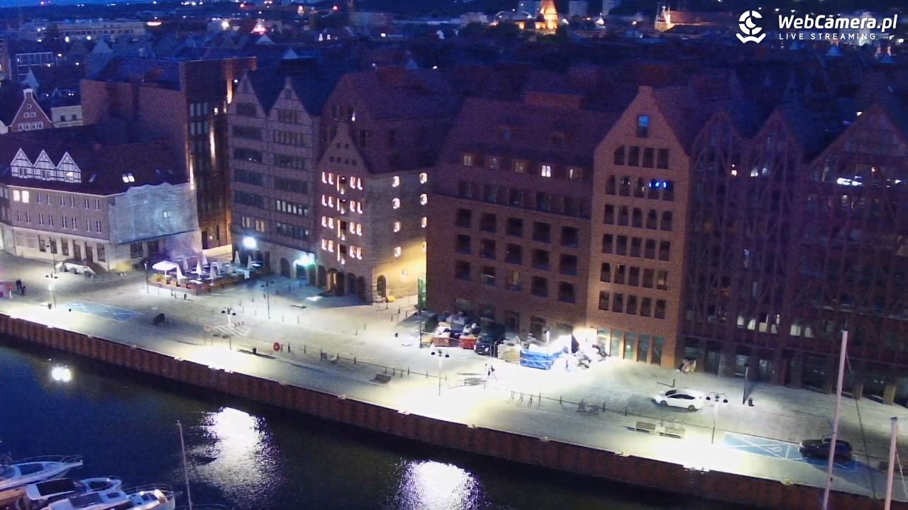 GDAŃSK - widok na Stare Miasto - 14 czerwiec 2026, 03:05