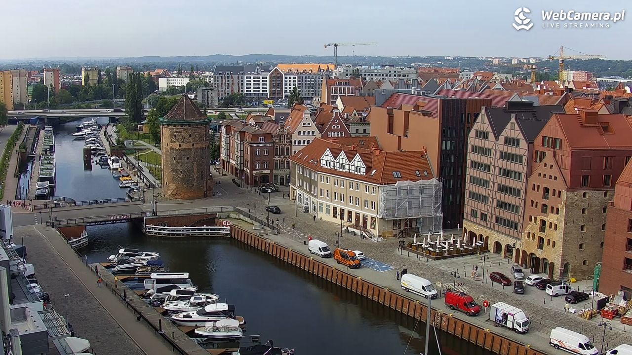 GDAŃSK - widok na Stare Miasto - 09 czerwiec 2026, 08:44