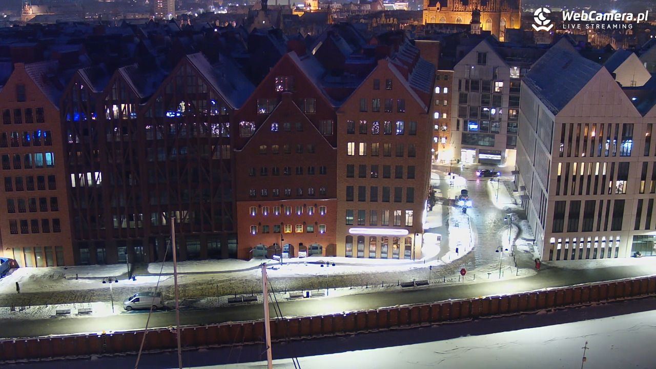 GDAŃSK - widok na Stare Miasto - 09 luty 2026, 17:38