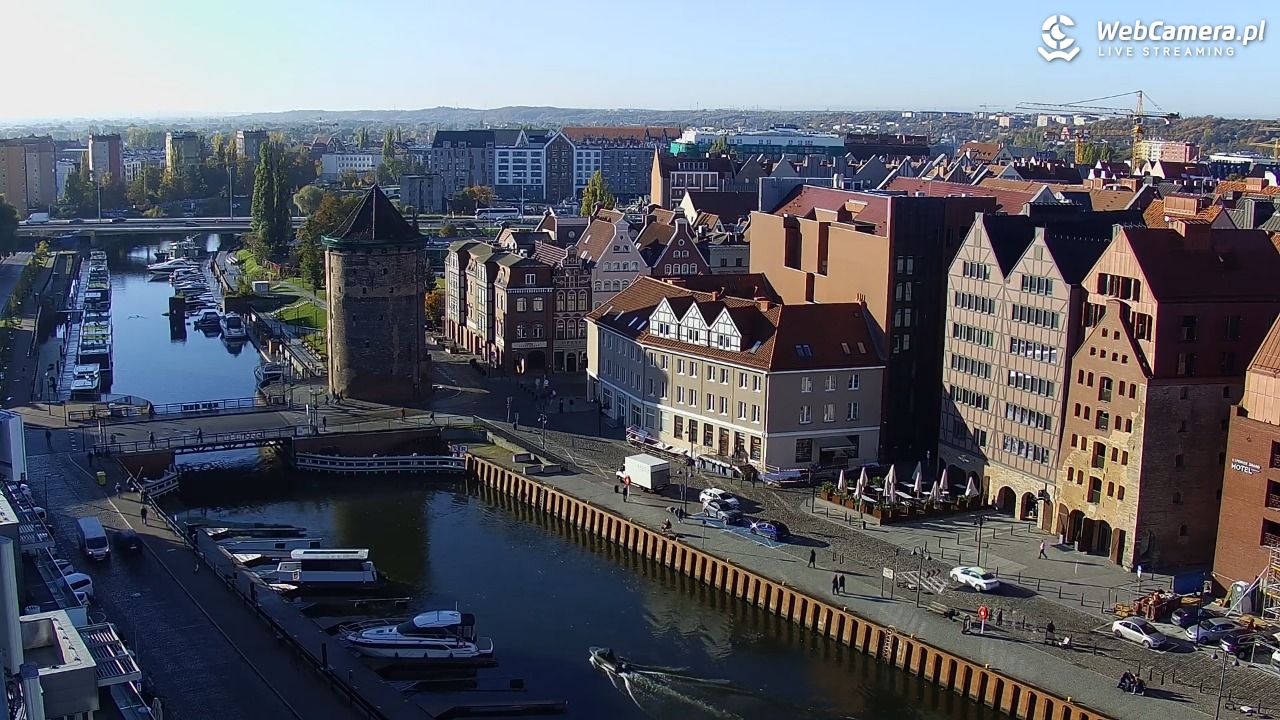 GDAŃSK - widok na Stare Miasto - 23 październik 2026, 08:00