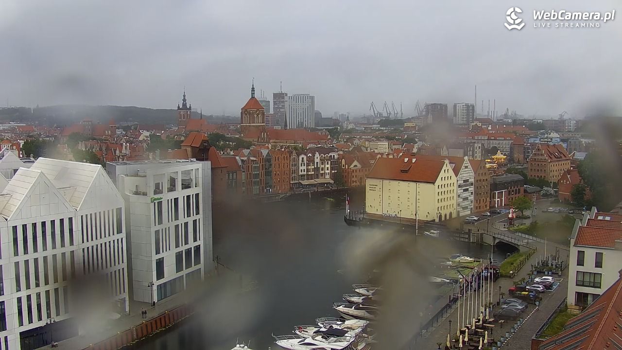 GDAŃSK - widok na Stare Miasto - 07 lipiec 2026, 19:38