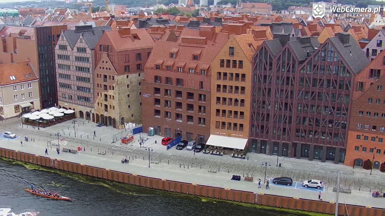 GDAŃSK - widok na Stare Miasto - 16 wresień 2026, 14:16