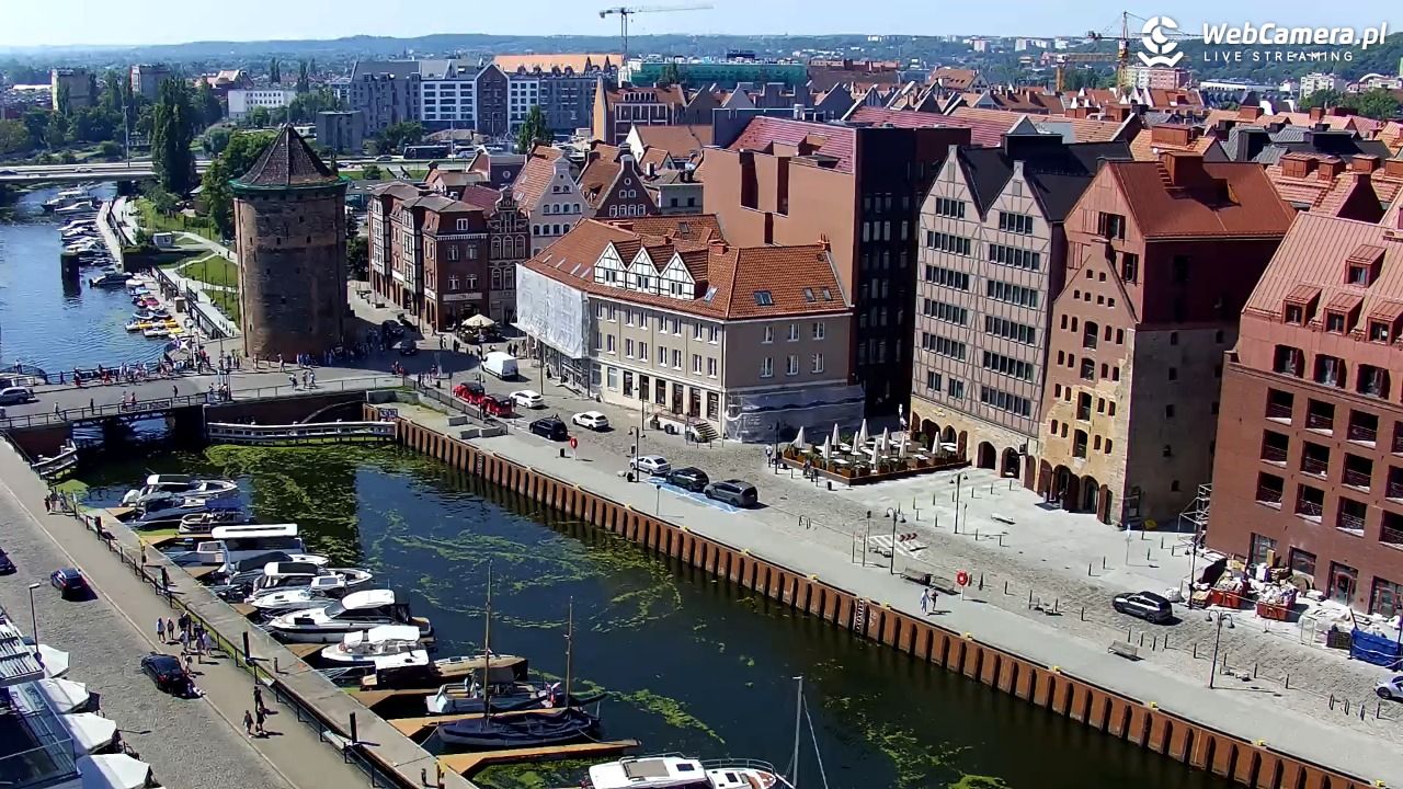 GDAŃSK - widok na Stare Miasto - 21 czerwiec 2026, 10:49