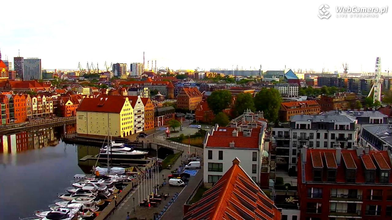 GDAŃSK - widok na Stare Miasto - 19 maj 2026, 06:11