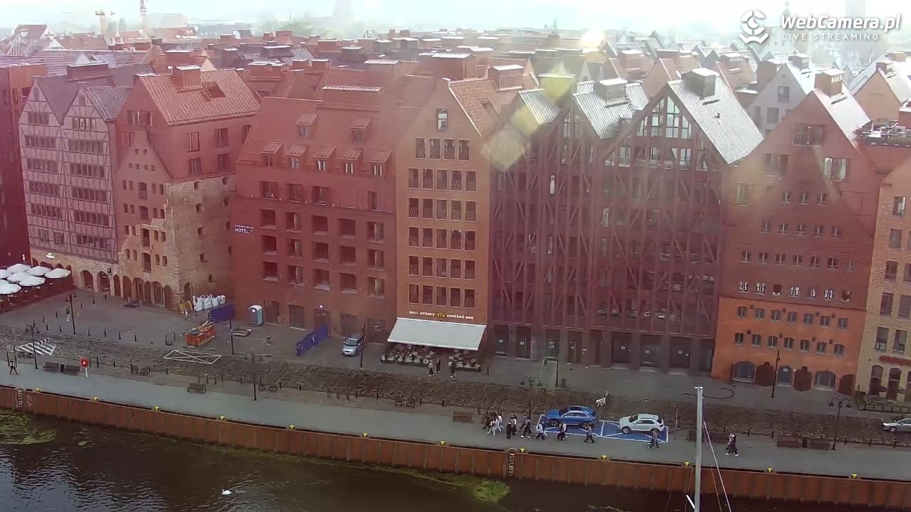 GDAŃSK - widok na Stare Miasto - 16 wresień 2026, 17:56