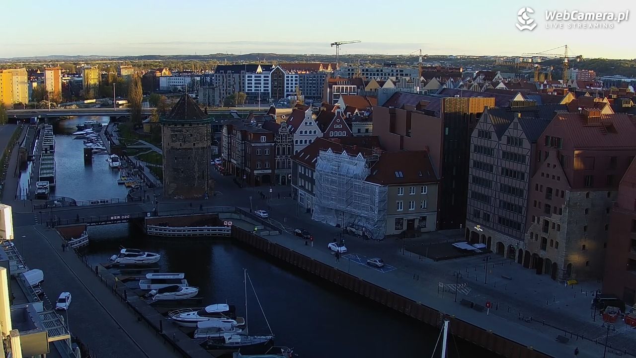 GDAŃSK - widok na Stare Miasto - 28 kwiecień 2026, 19:38