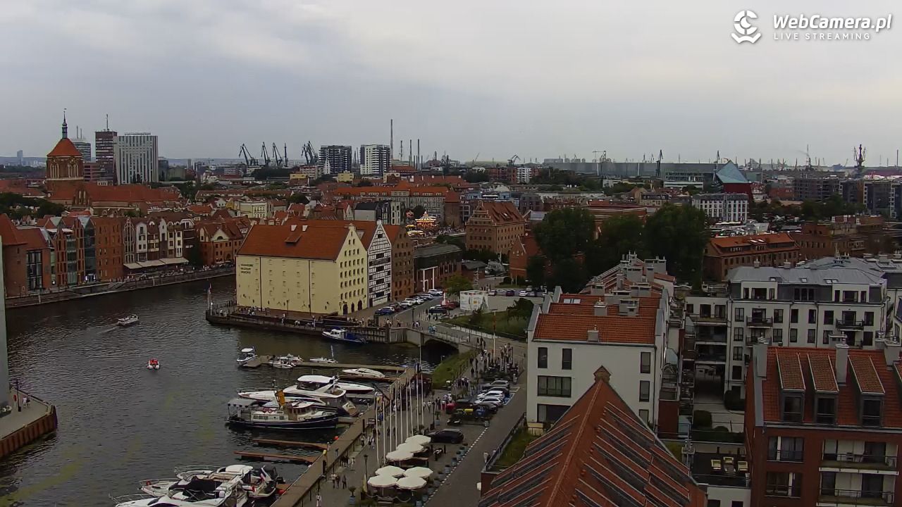 GDAŃSK - widok na Stare Miasto - 26 lipiec 2026, 19:24