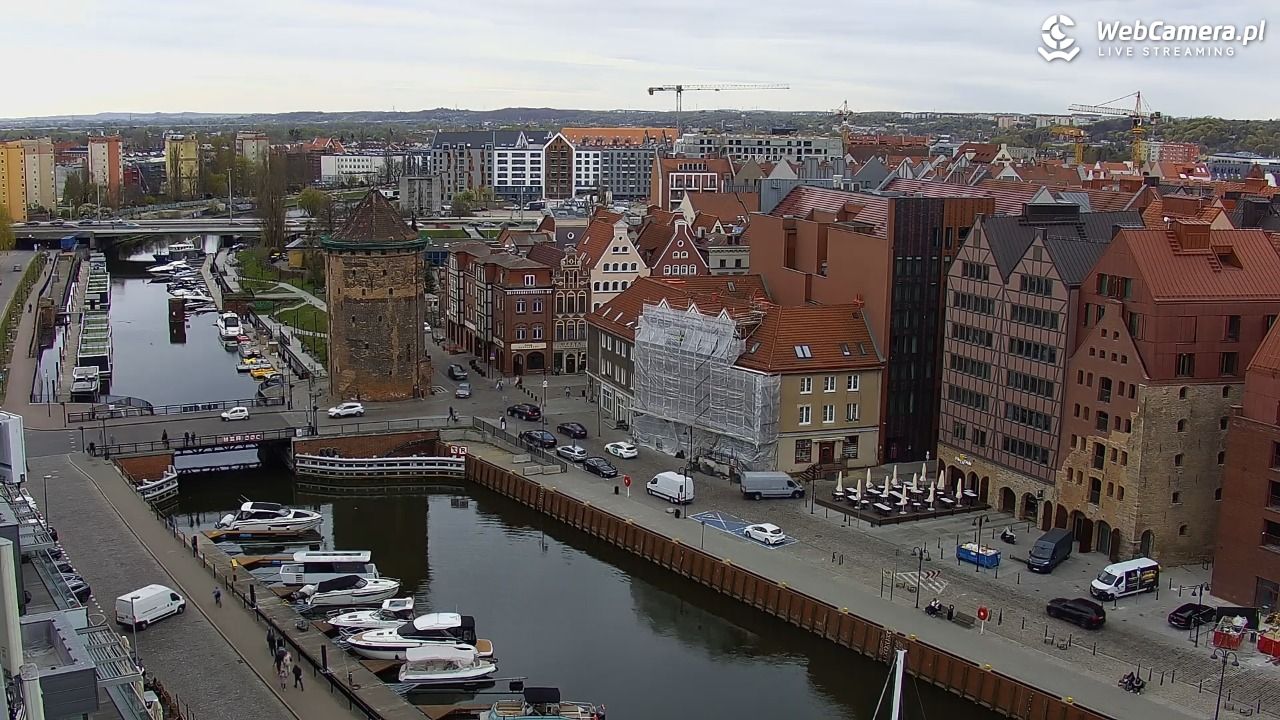 GDAŃSK - widok na Stare Miasto - 30 kwiecień 2026, 12:05