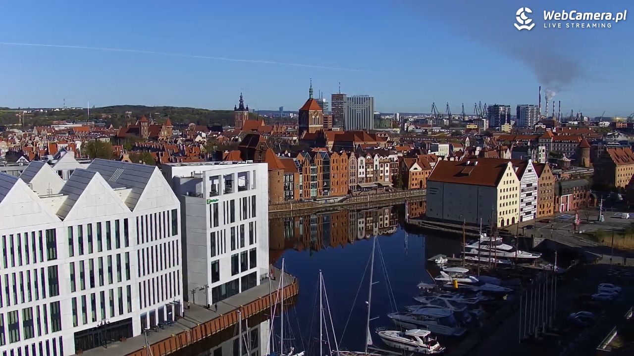 GDAŃSK - widok na Stare Miasto - 01 maj 2026, 07:51