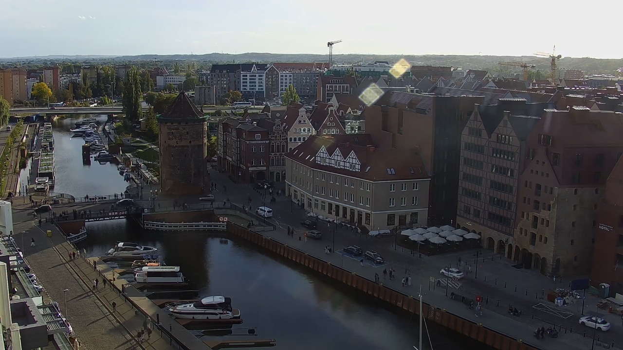 GDAŃSK - widok na Stare Miasto - 10 październik 2026, 13:54