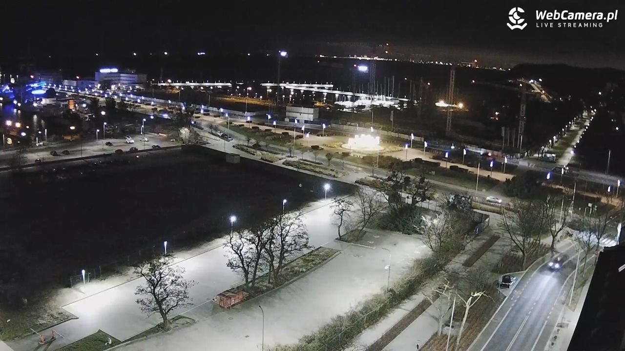 GDYNIA - SKWER KOŚCIUSZKI - 25 grudzień 2025, 22:50