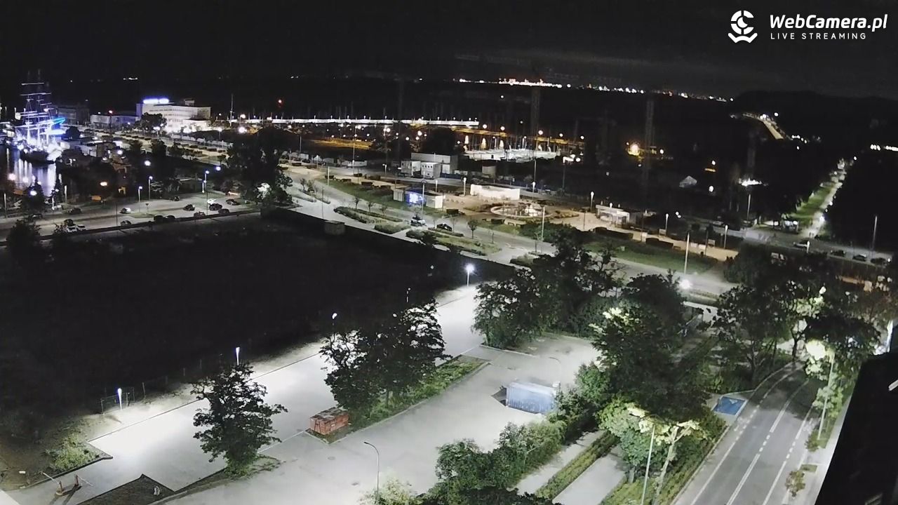 GDYNIA - SKWER KOŚCIUSZKI - 15 wresień 2025, 20:46