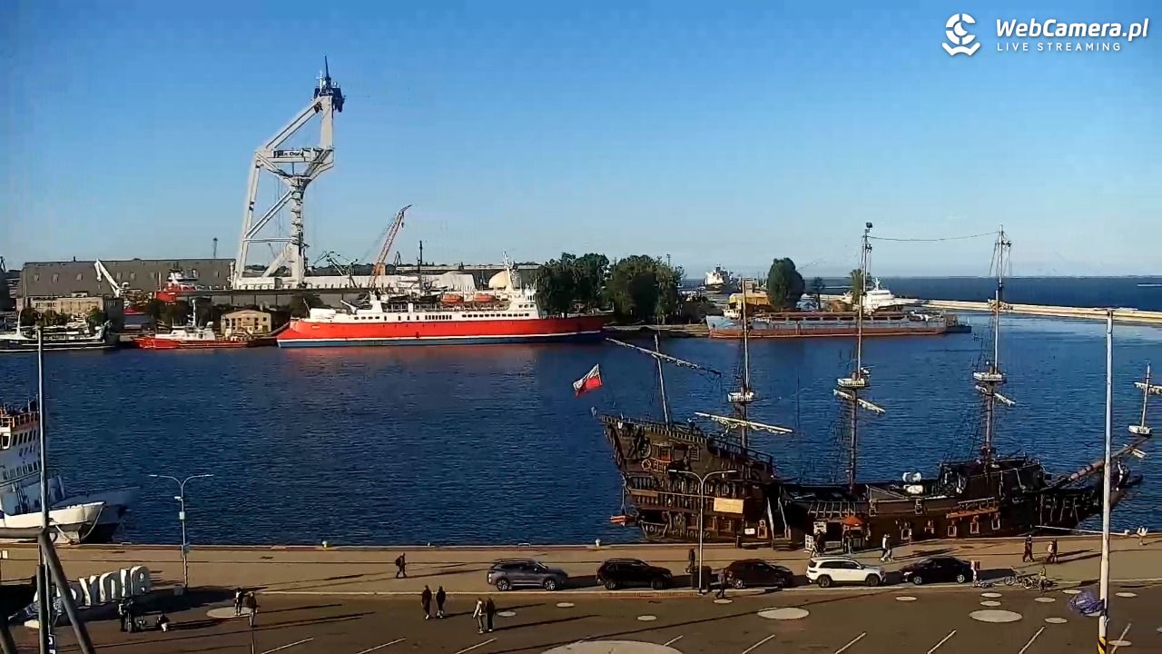GDYNIA - widok na Przystań Jachtową - 27 wresień 2026, 16:36