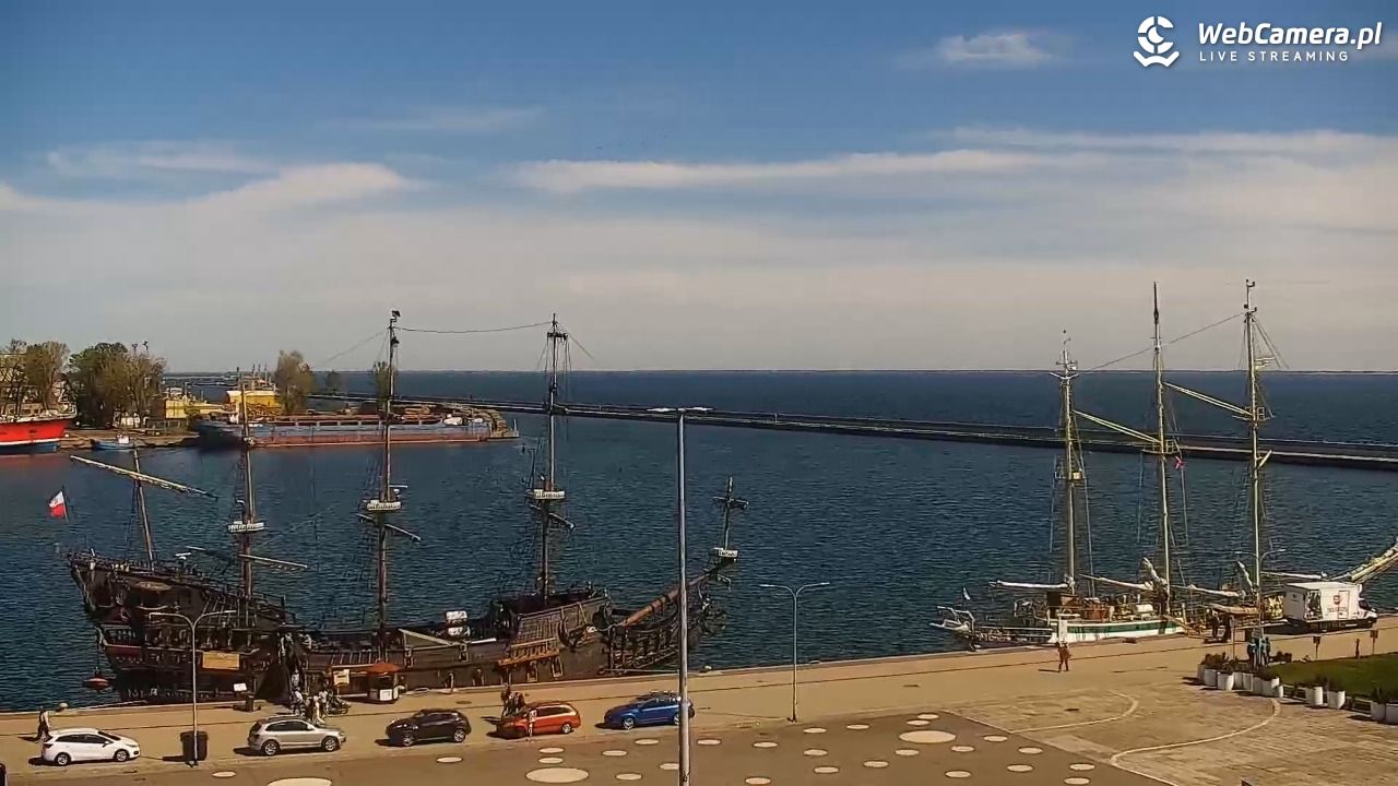 GDYNIA - widok na Przystań Jachtową - 09 maj 2026, 10:49