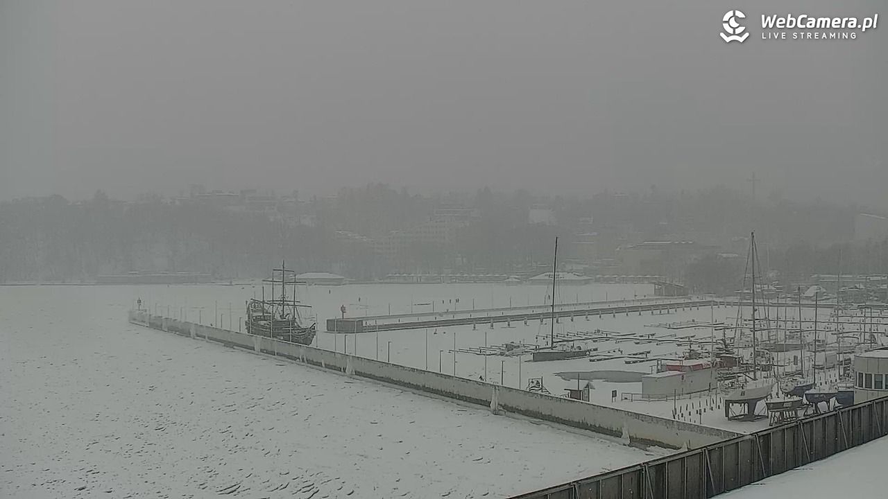 GDYNIA - widok na Przystań Jachtową - 11 luty 2026, 10:36