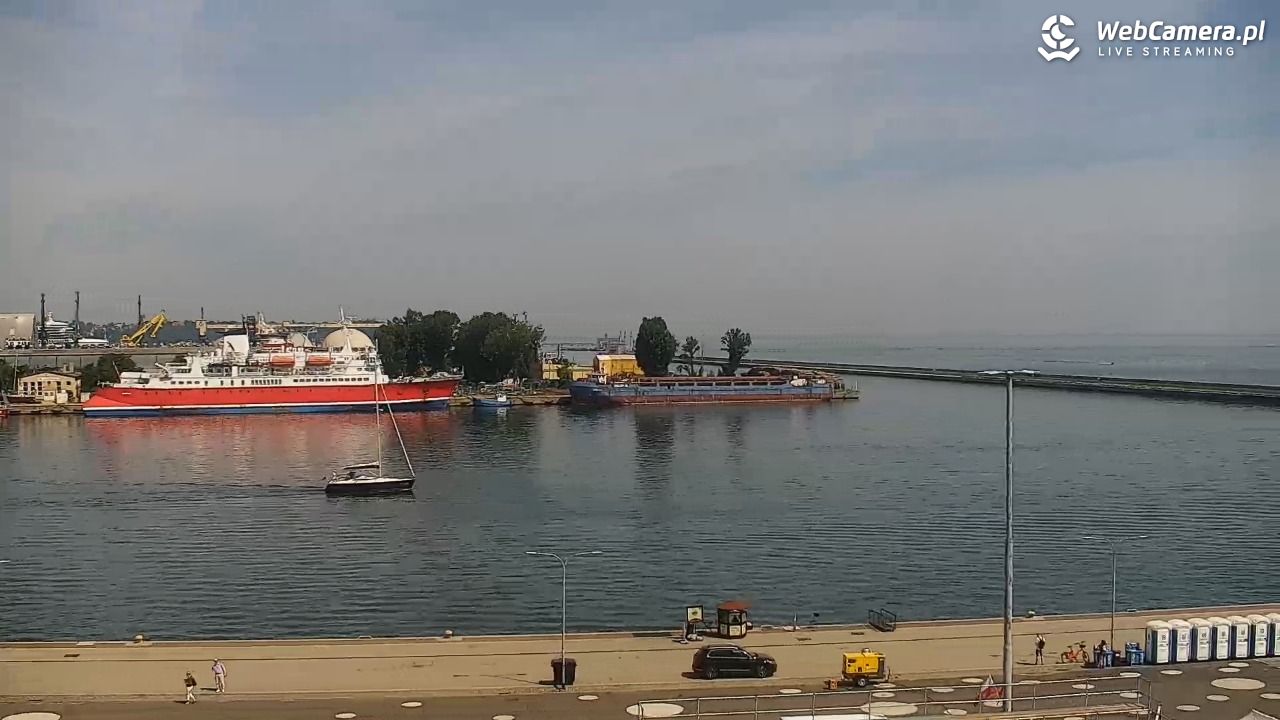 GDYNIA - widok na Przystań Jachtową - 28 czerwiec 2026, 11:08