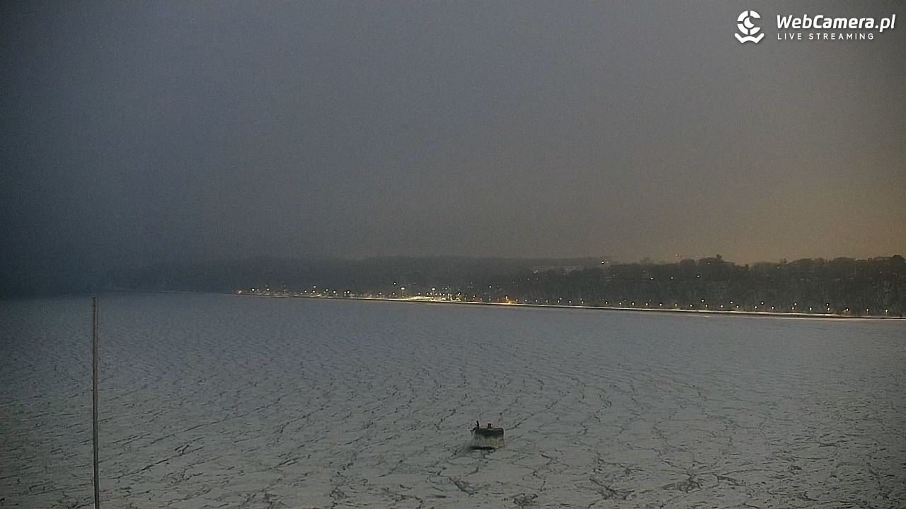 GDYNIA - widok na Przystań Jachtową - 09 luty 2026, 06:42