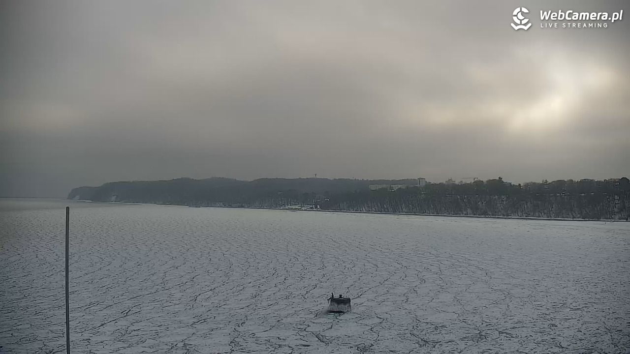 GDYNIA - widok na Przystań Jachtową - 09 luty 2026, 14:13