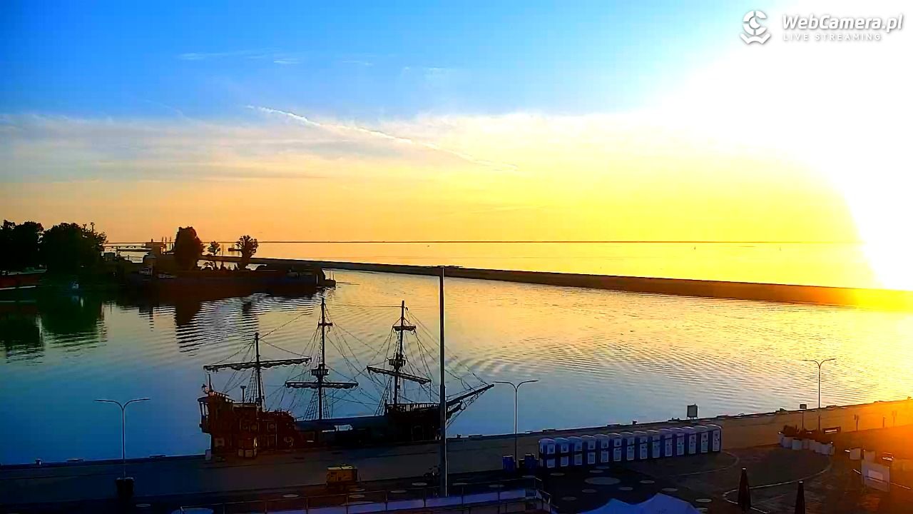 GDYNIA - widok na Przystań Jachtową - 26 czerwiec 2026, 04:48